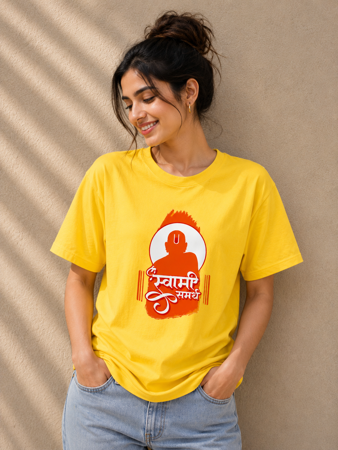 Swami Samarth Divine Aura Unisex T-Shirt