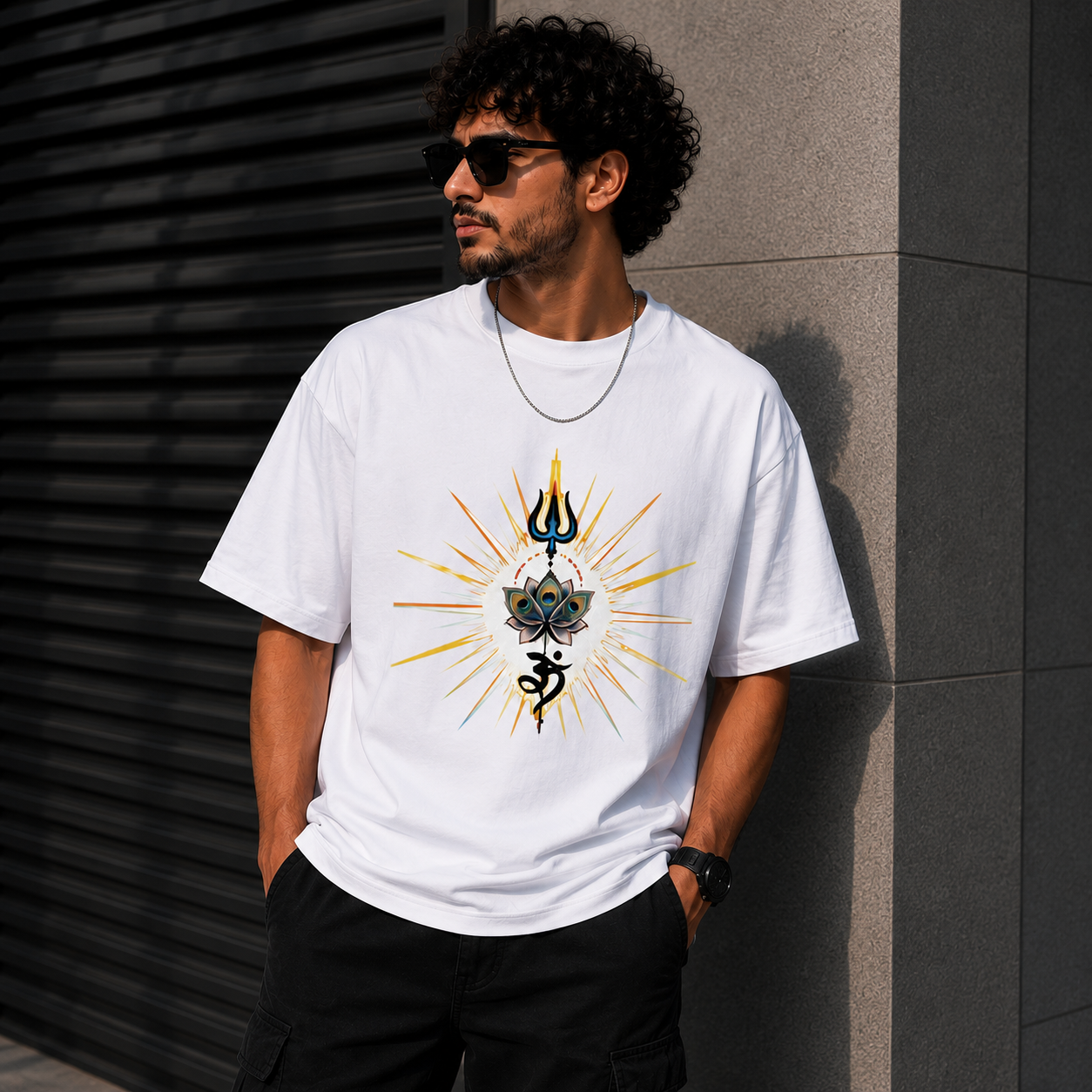 Divine Consciousness Graphic Unisex Classic Crew T-Shirt for Men & Women