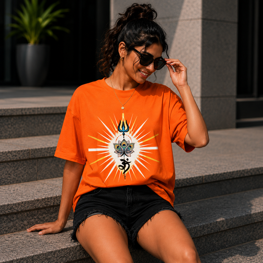 Divine Consciousness Graphic Unisex Classic Crew T-Shirt for Men & Women