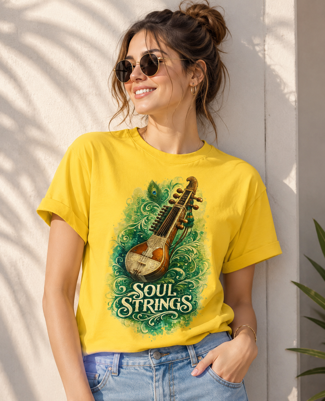 Soul String Unisex Classic Crew T-Shirt