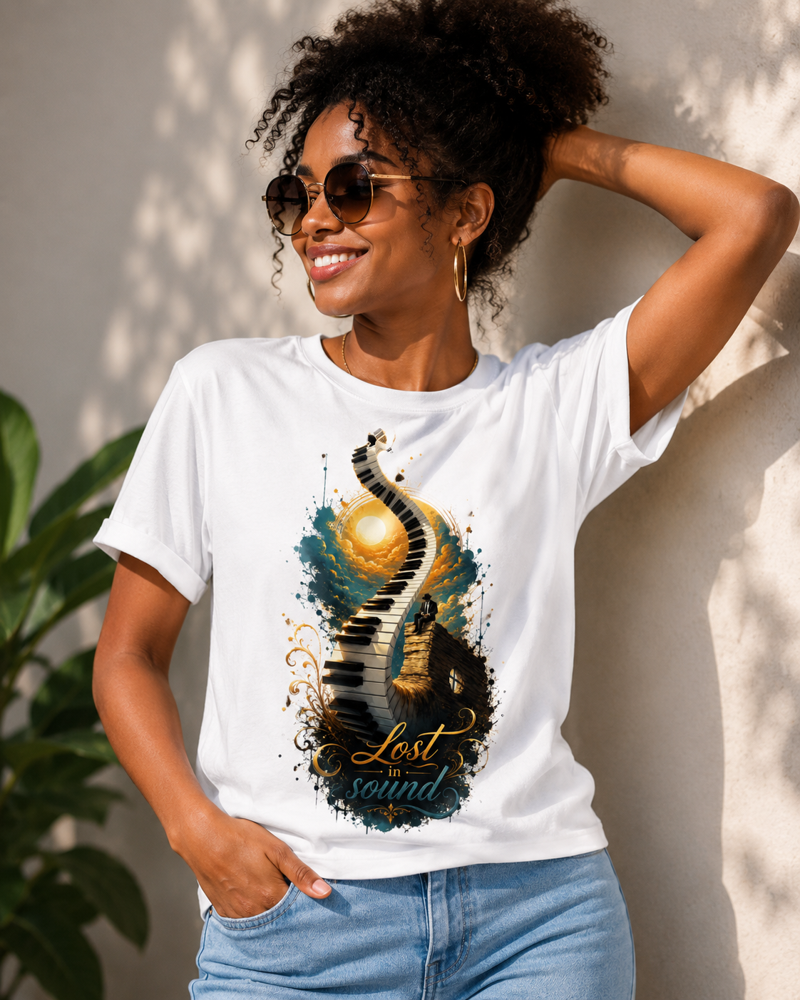 Lost in Sound Unisex Classic Crew T-Shirt