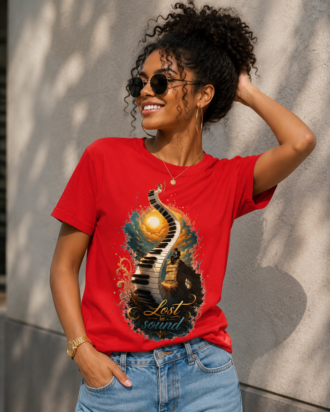 Lost in Sound Unisex Classic Crew T-Shirt