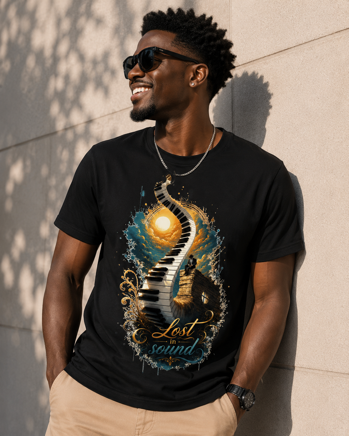 Lost in Sound Unisex Classic Crew T-Shirt
