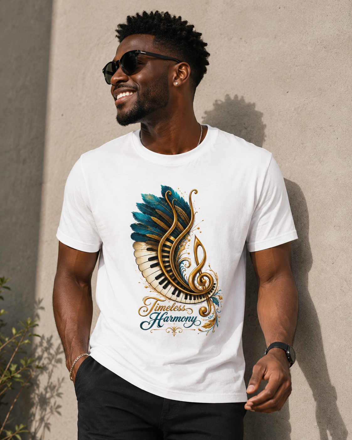 Timeless Harmony Unisex Classic Crew T-Shirt