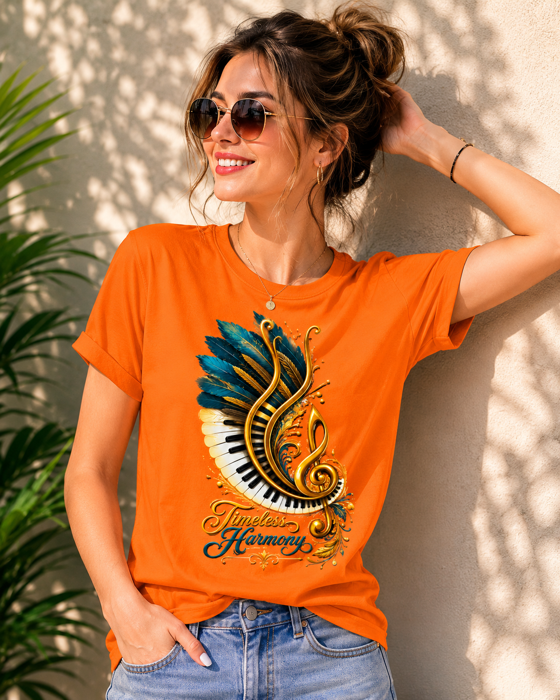 Timeless Harmony Unisex Classic Crew T-Shirt