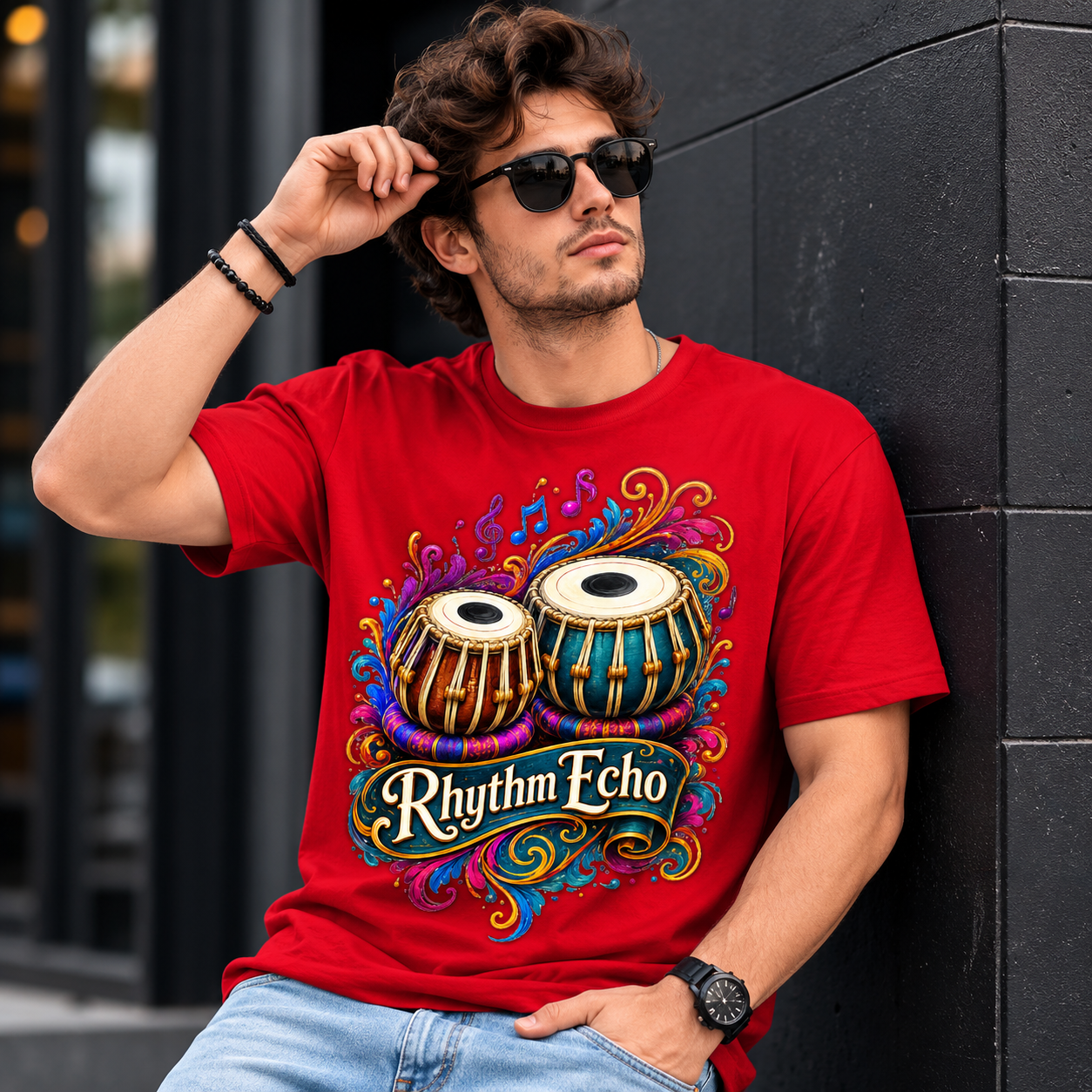 Rhythm Echo Unisex Classic Crew T-Shirt