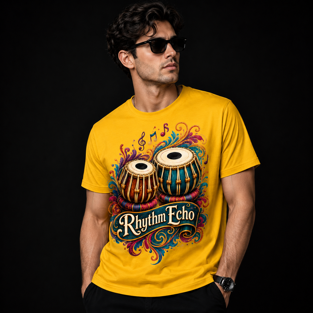 Rhythm Echo Unisex Classic Crew T-Shirt