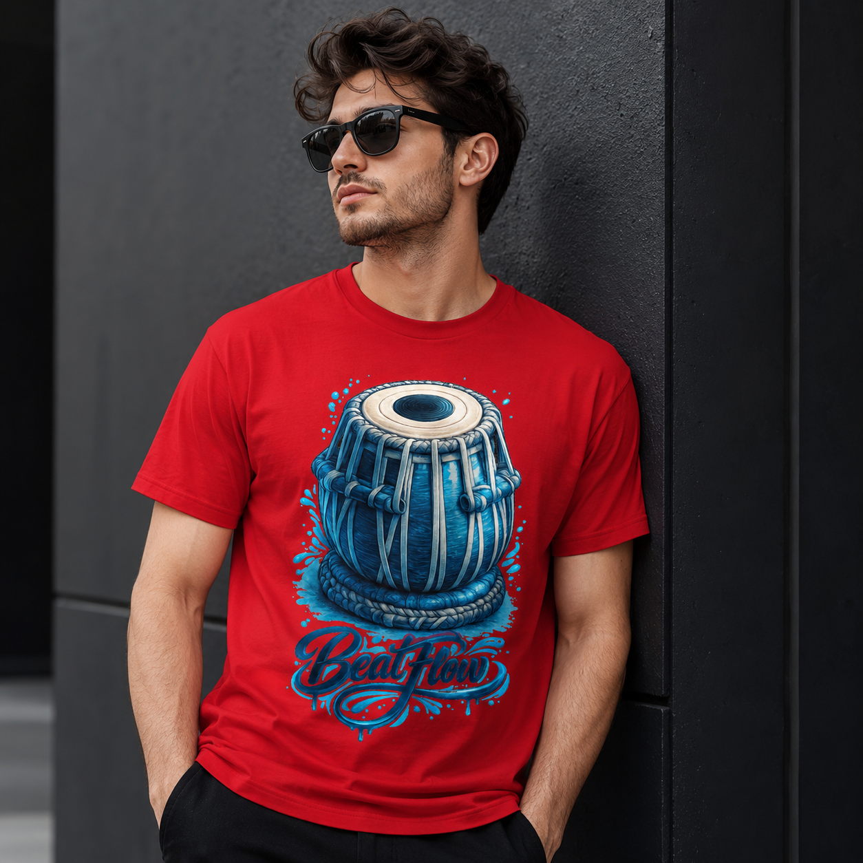 Beat Flow Unisex Classic Crew T-Shirt
