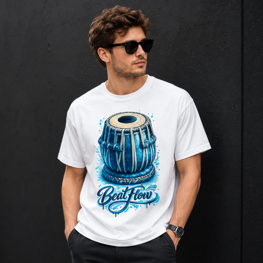 Beat Flow Unisex Classic Crew T-Shirt