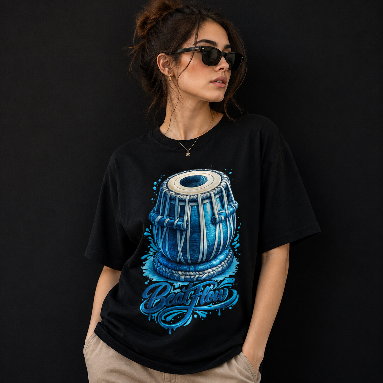 Beat Flow Unisex Classic Crew T-Shirt