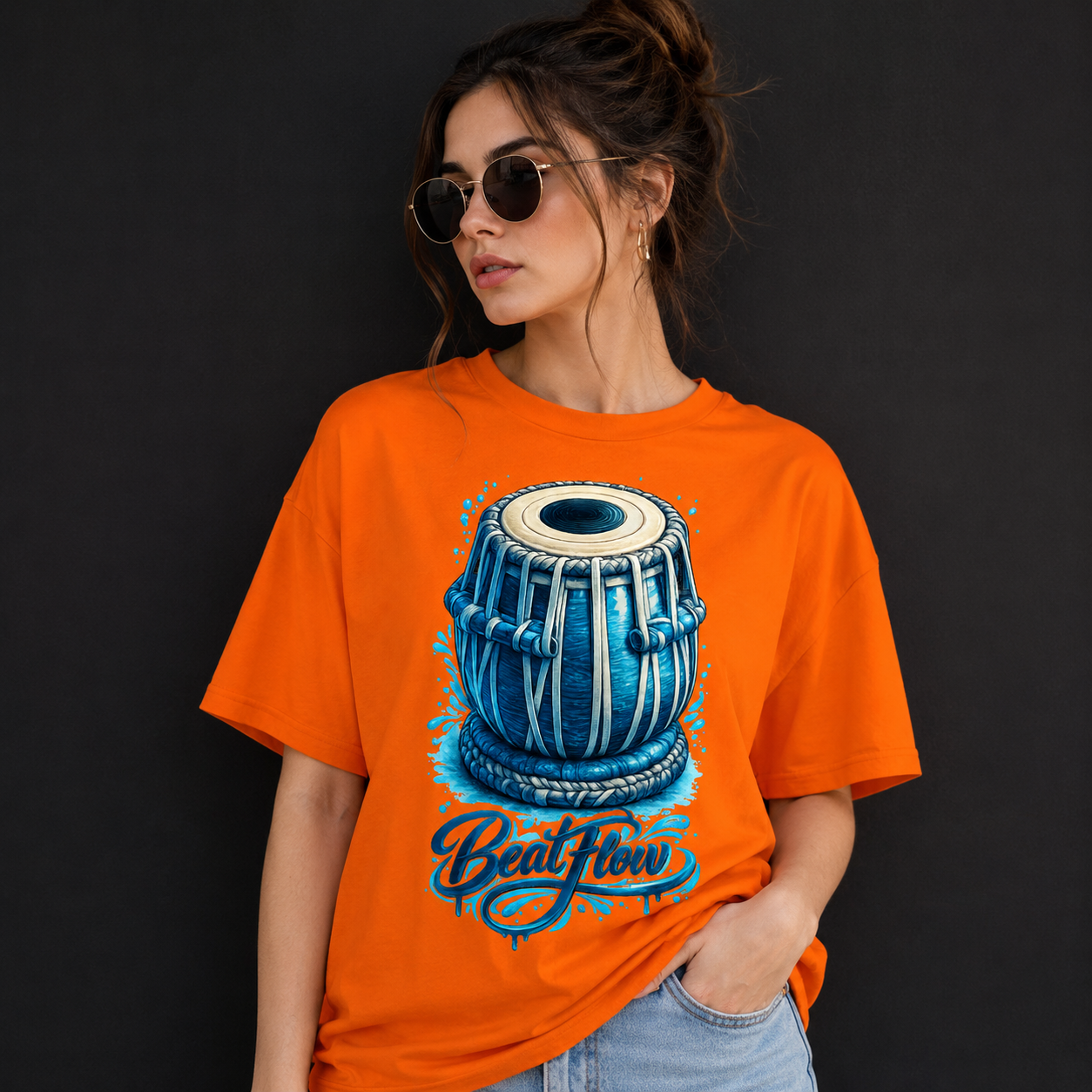 Beat Flow Unisex Classic Crew T-Shirt