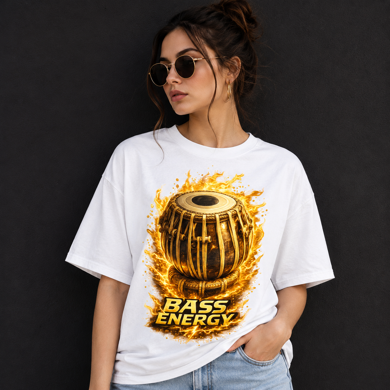 Bass Energy Unisex Classic Crew T-Shirt