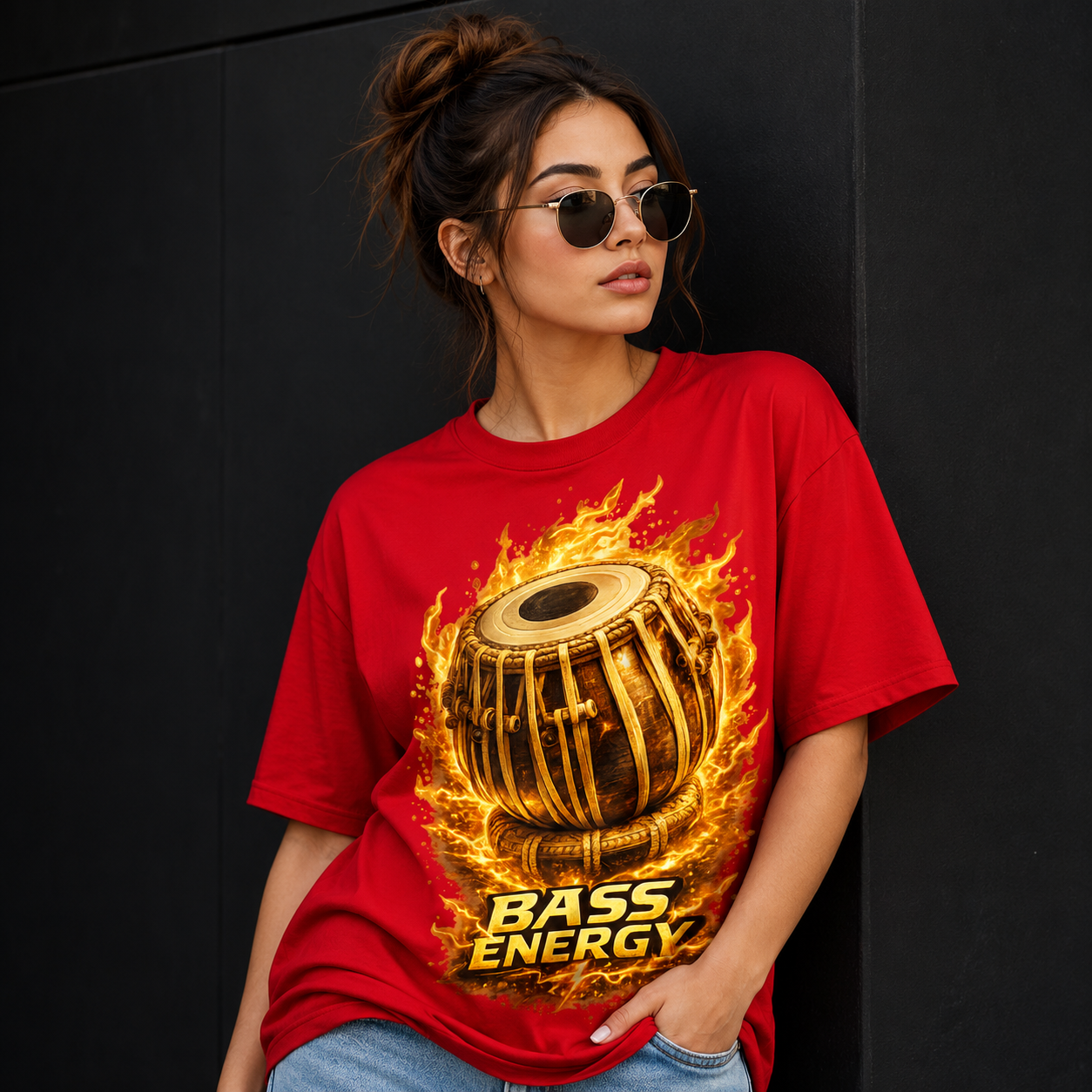 Bass Energy Unisex Classic Crew T-Shirt