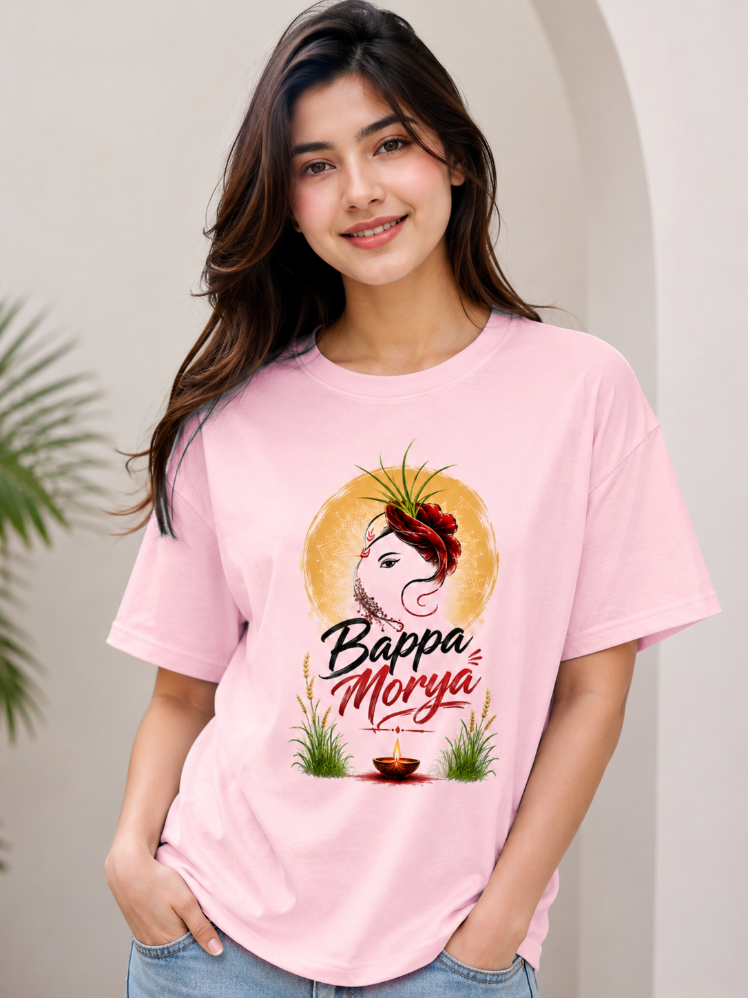 Bappa Morya Unisex Classic Crew T-Shirt