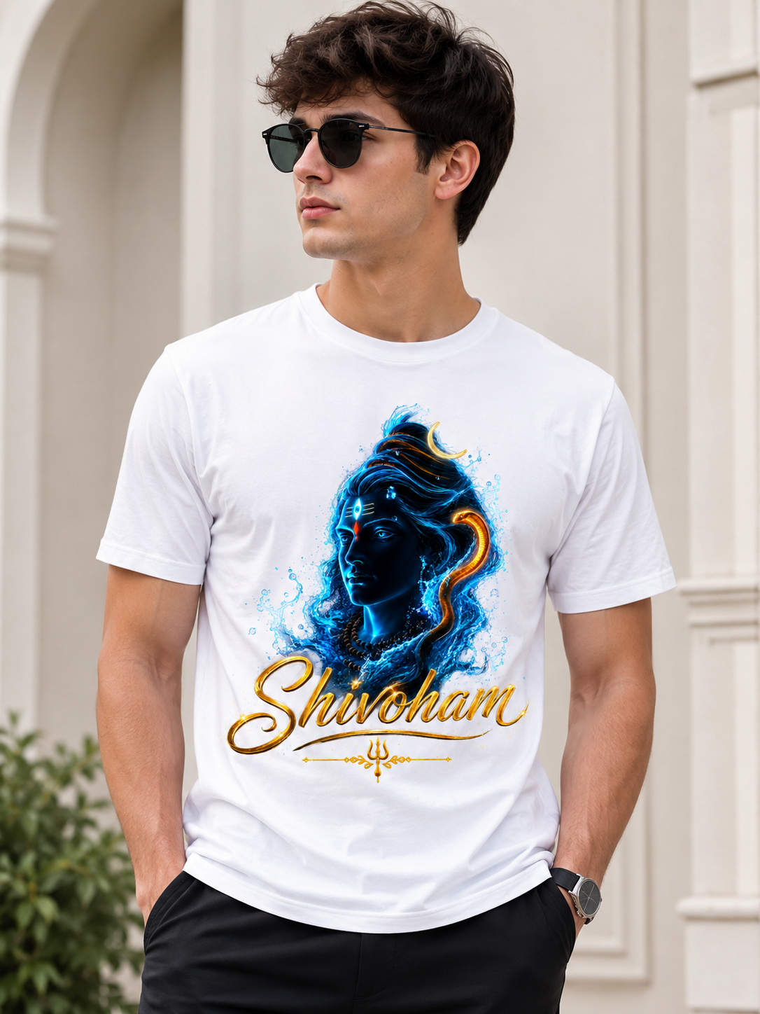 Shivoham Unisex Classic Crew T-Shirt