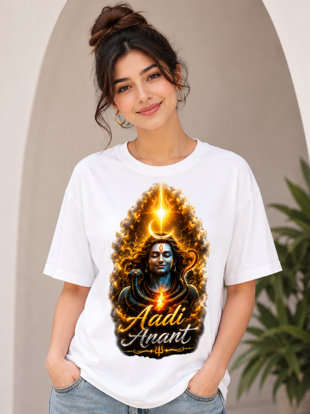 Aadi Anant Unisex Classic Crew T-Shirt