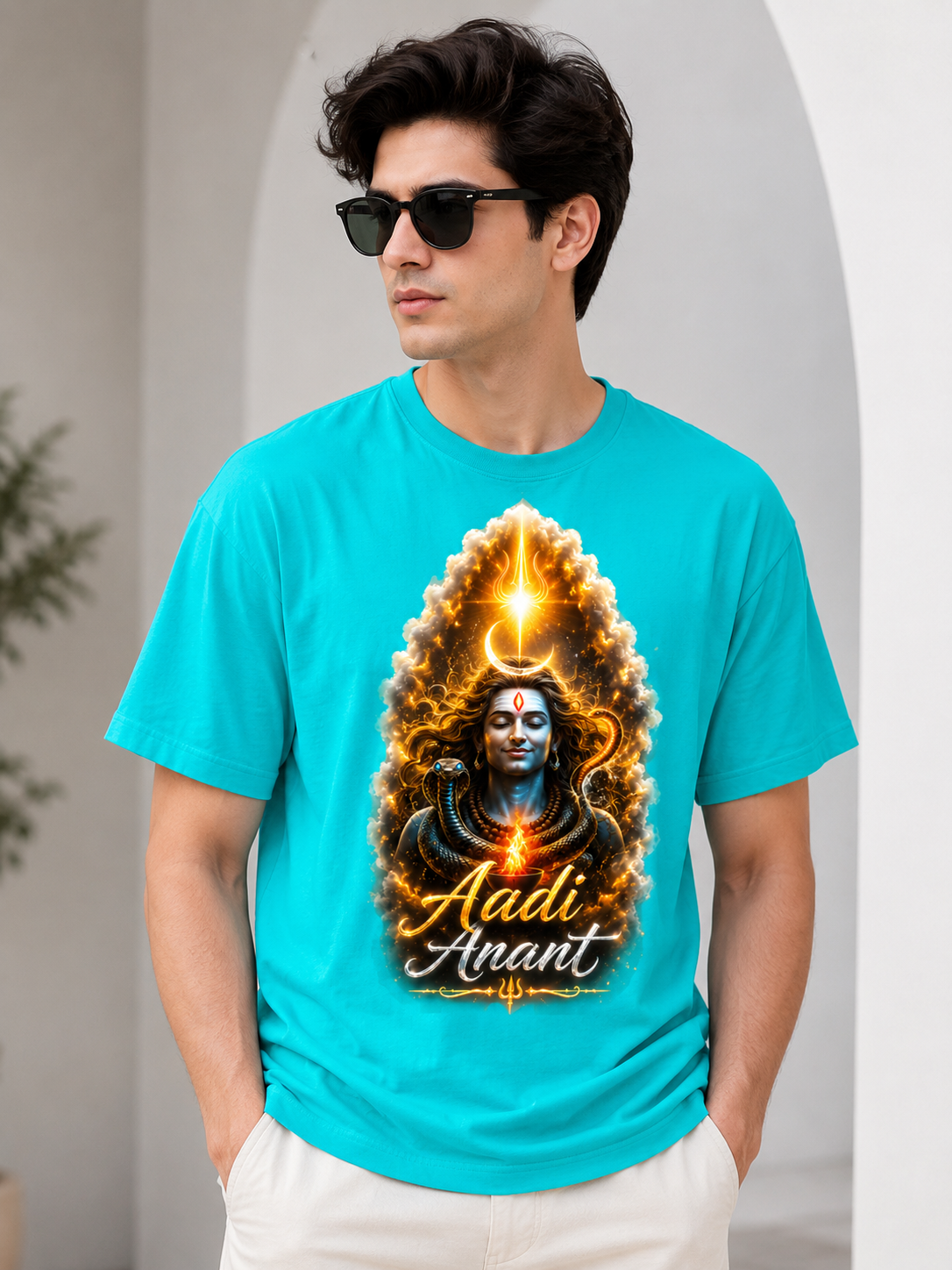 Aadi Anant Unisex Classic Crew T-Shirt