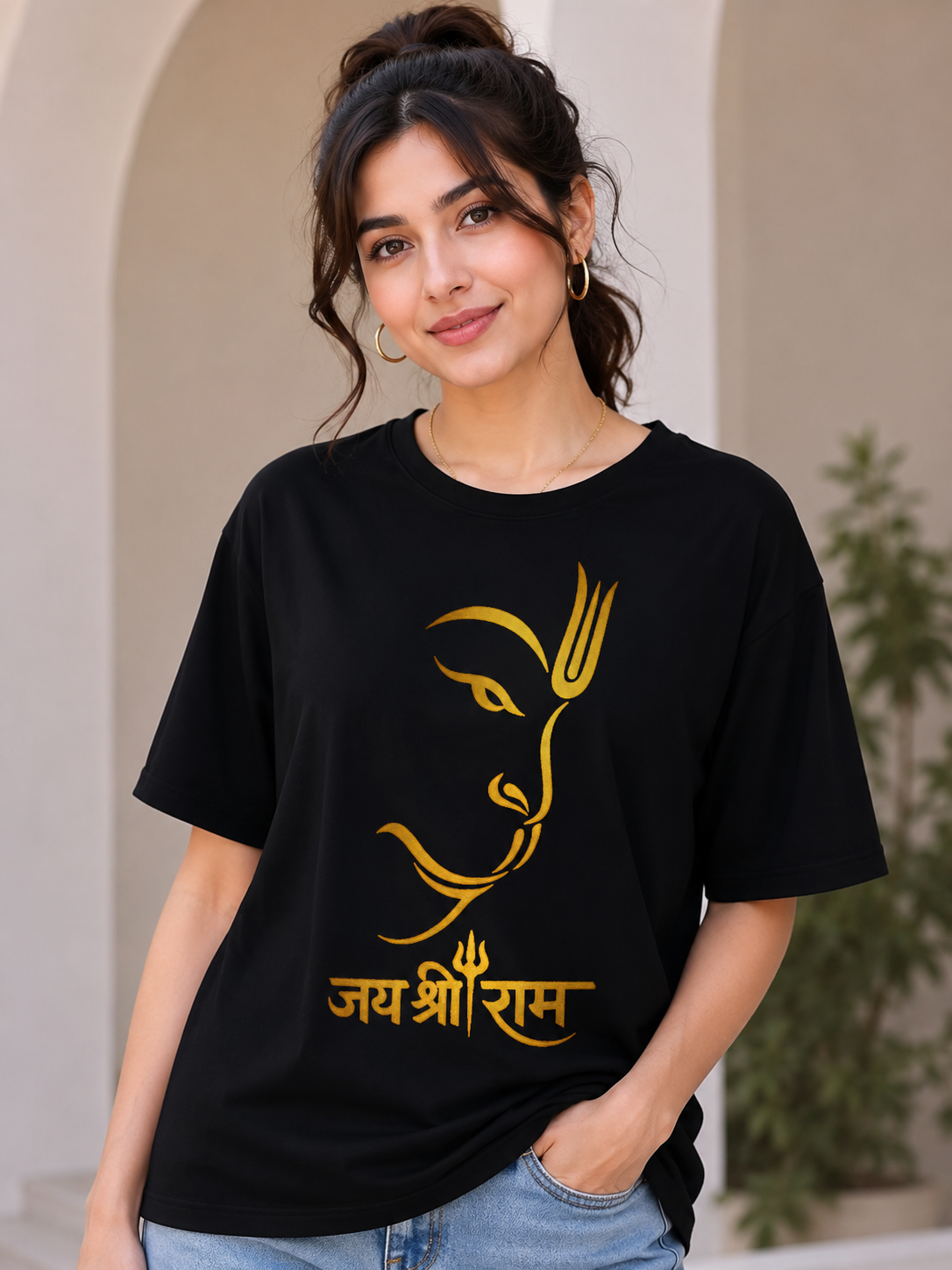 Jai Shree Ram Unisex Classic Crew T-Shirt
