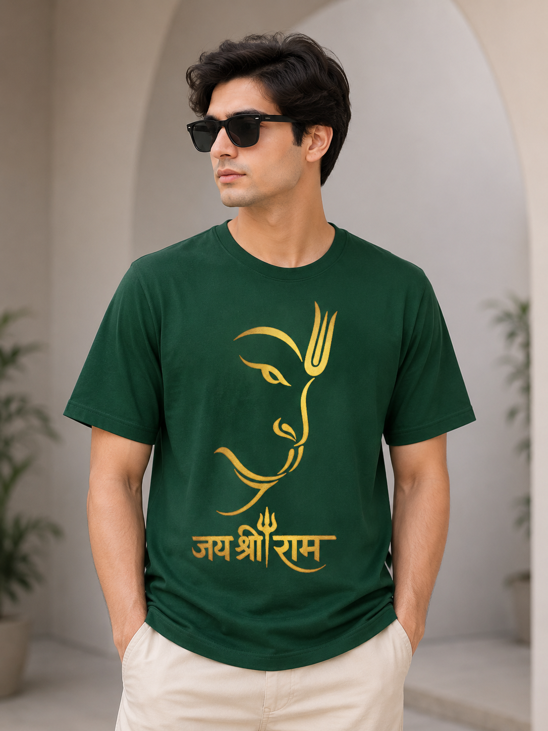 Jai Shree Ram Unisex Classic Crew T-Shirt