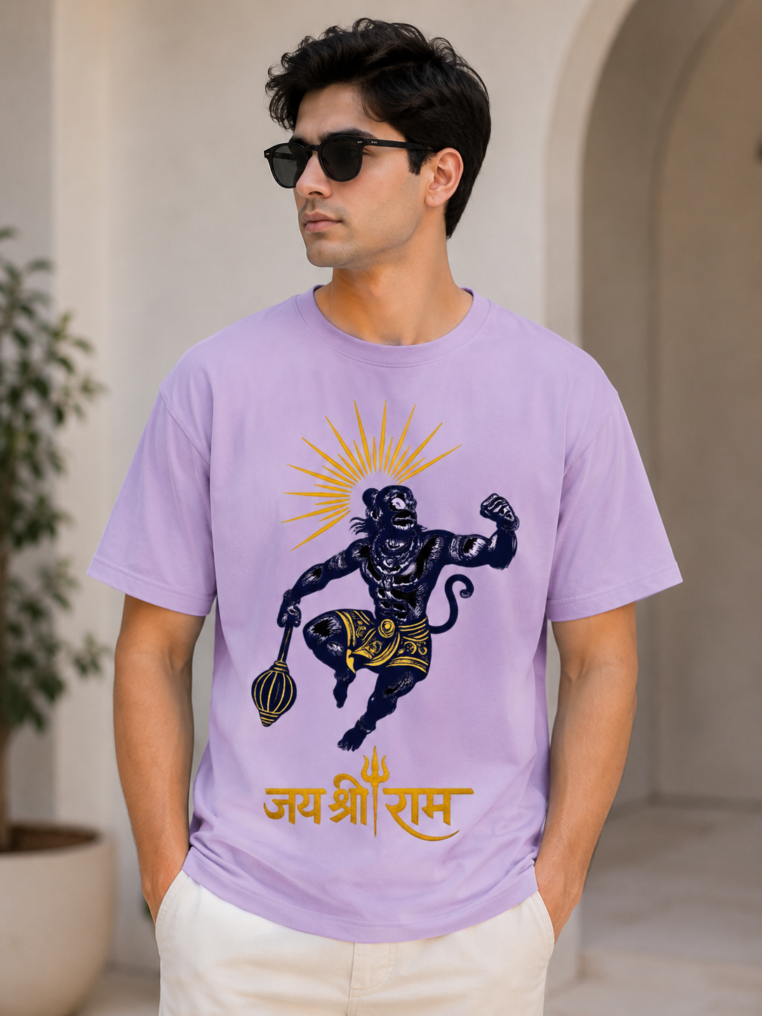 Jai Shri Ram Unisex Classic Crew T-Shirt