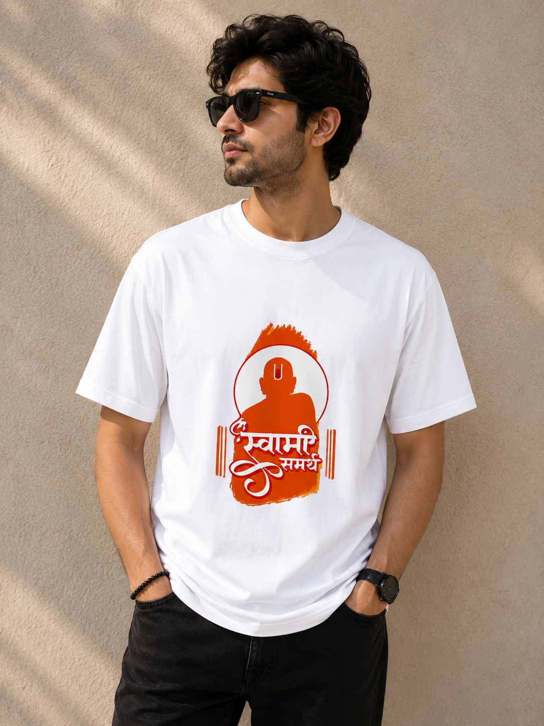 Swami Samarth Divine Aura Unisex T-Shirt
