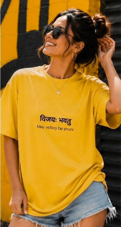 Vijay Bhavatu Graphic Tee Oversized Classic T-Shirt unisex