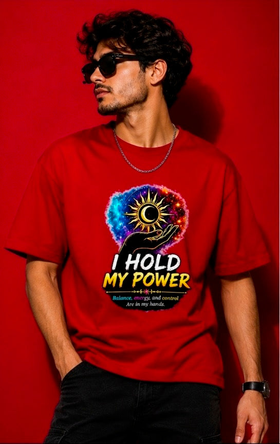 I Hold My Power Graphic Unisex Classic Crew T-Shirt for Men & Women